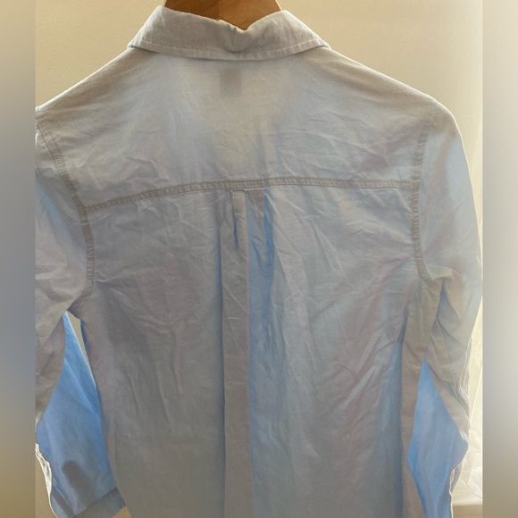 blue button up - Picture 2 of 3